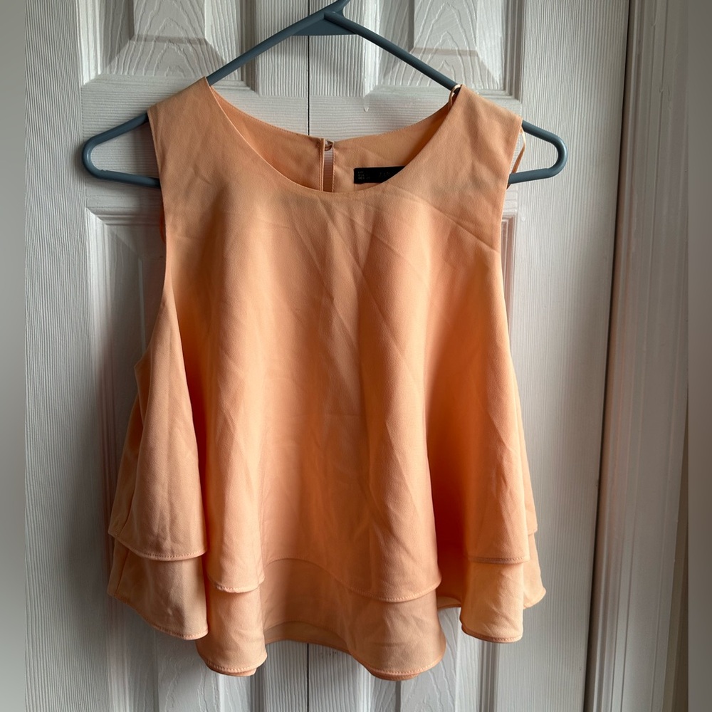 Zara basic blouse